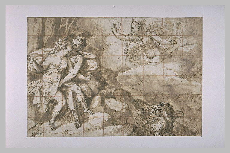 Jupiter surpris dans ses amours par Héra
