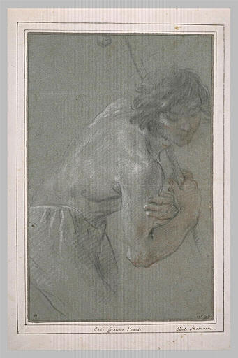 Etude d'un berger pour une Adoration