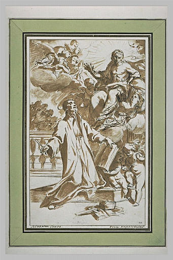Le Christ apparaissant au fondateur des écoles pieuses
