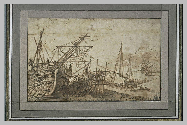 Réparations de navires, en cale sèche