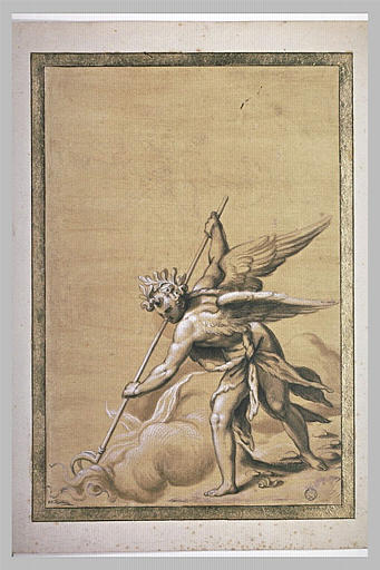 Figure d'homme ailé : Primo Tempo