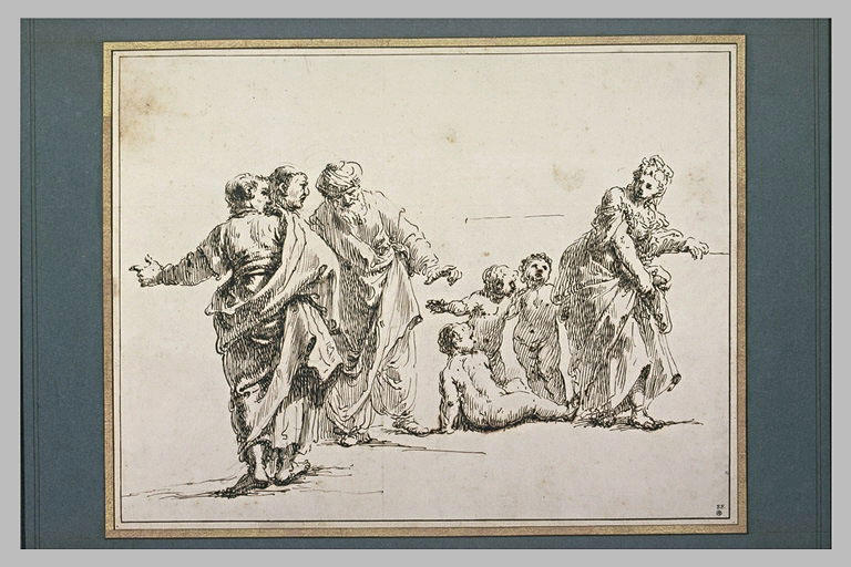 Groupe de personnages