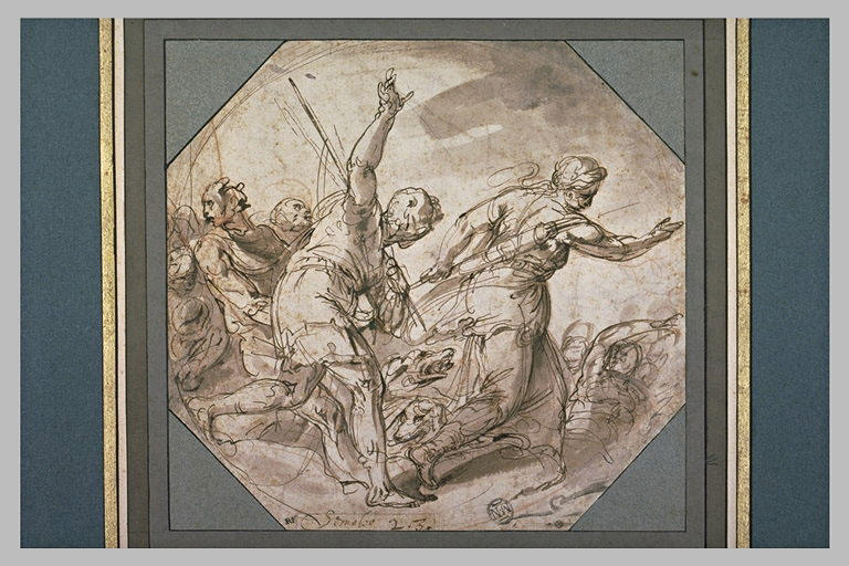 Départ d'Atalante pour la chasse