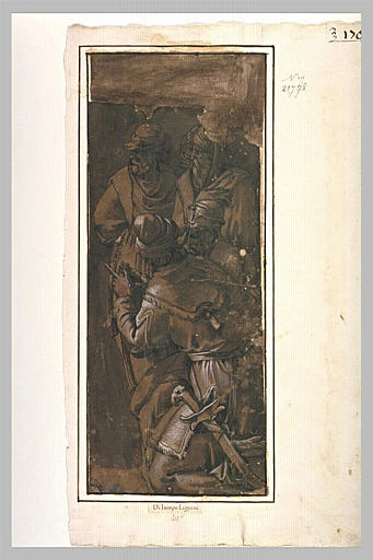 Les Docteurs assistant à la Flagellation du Christ