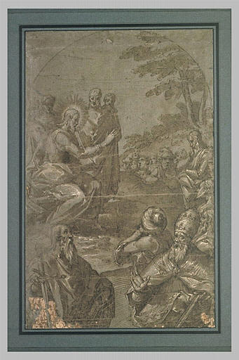 Le Christ prêchant dans le désert