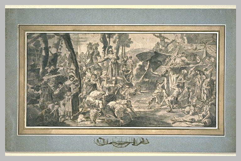 Le frappement du rocher