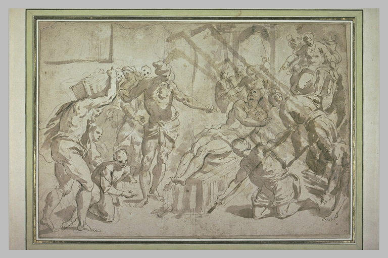 Le martyre de saint Laurent