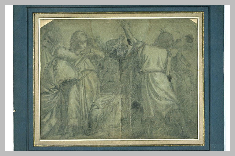 Apôtres regardant au ciel