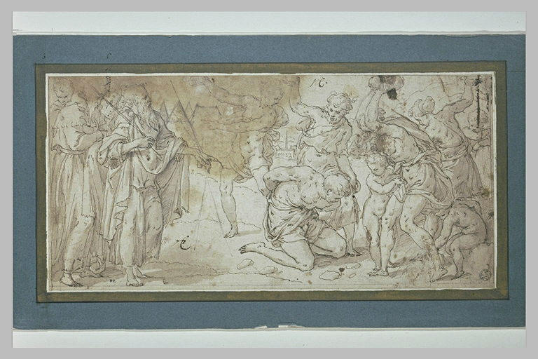 La lapidation du prophète Jérémie