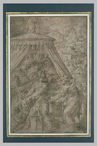 Judith tenant la tête d'Holopherne