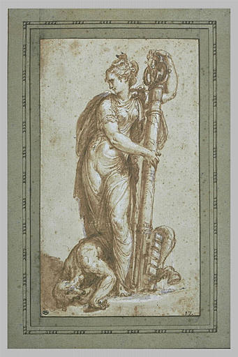 Eglise terrassant le Vice