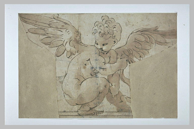 Angelot accroupi