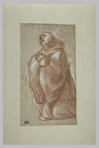 Saint Placide à genoux
