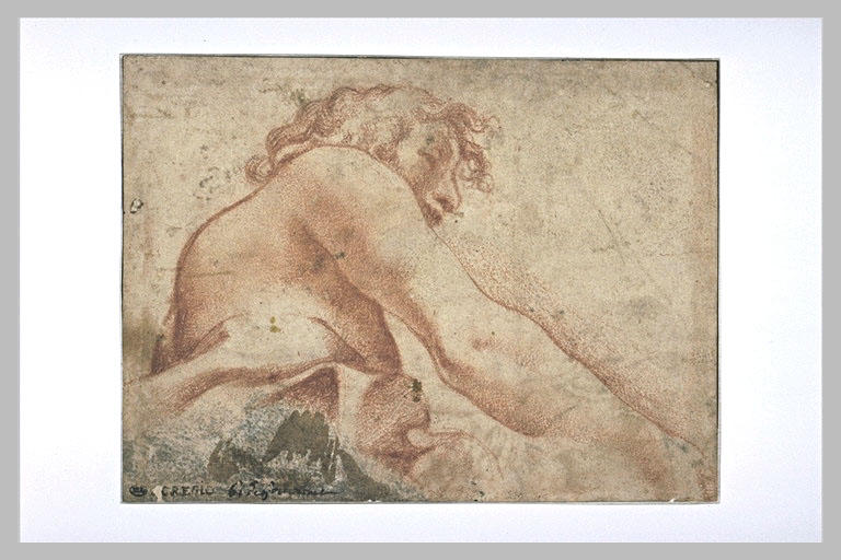 Ange en buste de profil