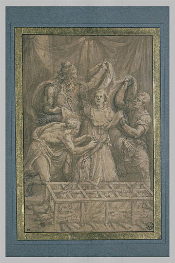 Le martyre de saint Laurent