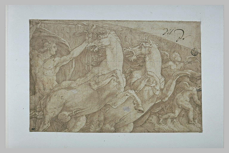 Phaéton conduisant le char du soleil