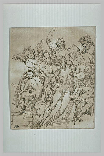 Groupe de figures nues
