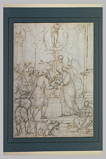 La rencontre d'Anne et Joachim à la Porte d'Or