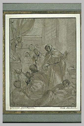 Saint Riniero de Pise guérissant les pestiférés