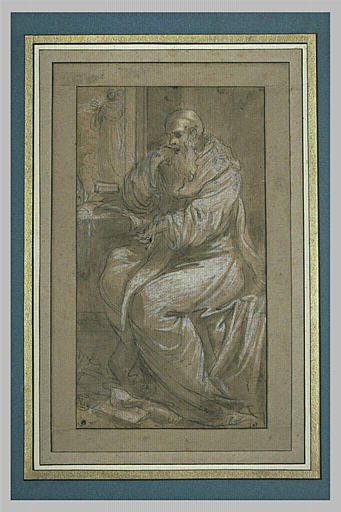 Un religieux en méditation