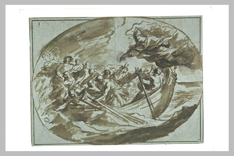 Saint Nicolas calmants les flots