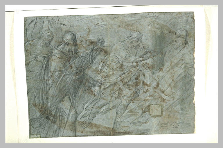 Composition à quatre personnages