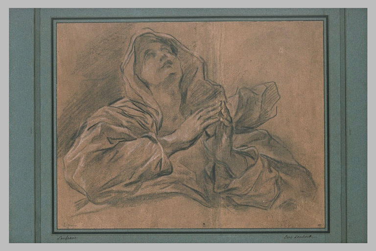 Vierge aux mains jointes