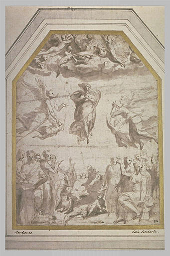 L'Assomption, avec prophètes et sibylles