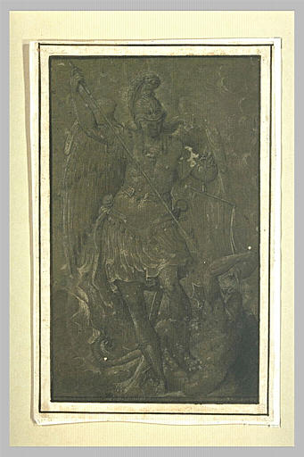 L'ange saint Michel pesant les âmes