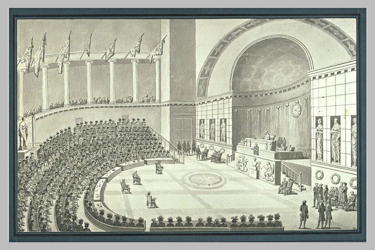 Séance au corps législatif, 1806