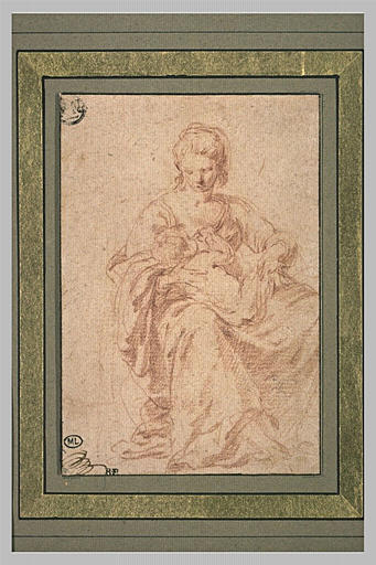 La Vierge allaitant l'Enfant