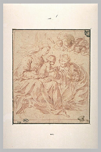 Mariage mystique de sainte Catherine d'Alexandrie