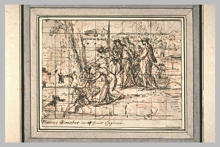 Moïse sauvé des eaux et présenté à la fille de Pharaon