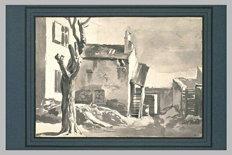 Intérieur d'une cour