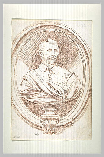 Buste d'homme d'après Bernini