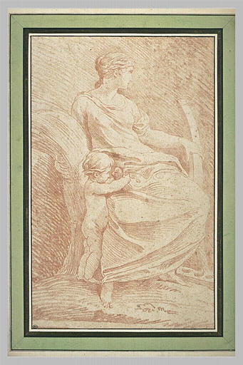 Figure allégorique de l'Age d'argent