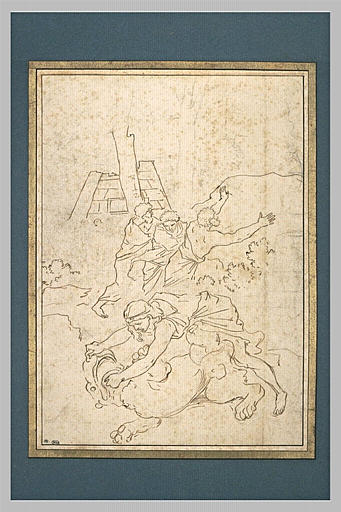 Samson combattant le lion