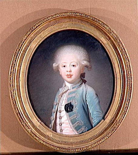 Louis-Antoine d'Artois, duc d'Angoulême (1775-1844), arborant le cordon bleu et la croix de l'ordre du Saint-Esprit