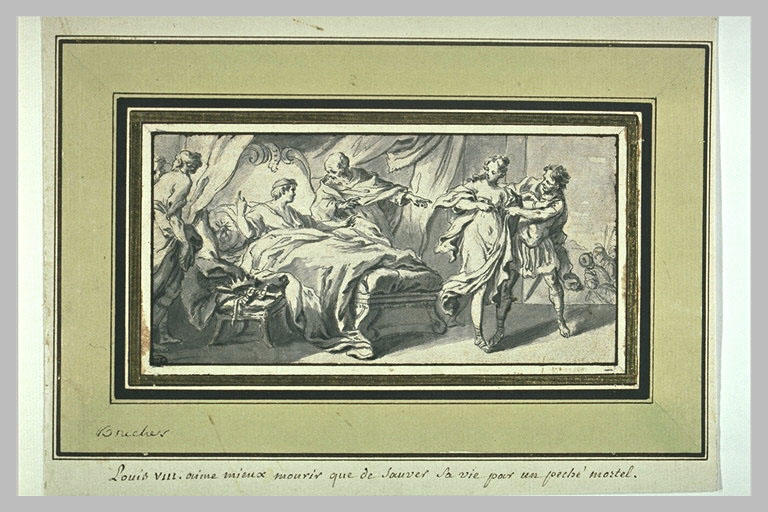 La Mort de Louis VIII