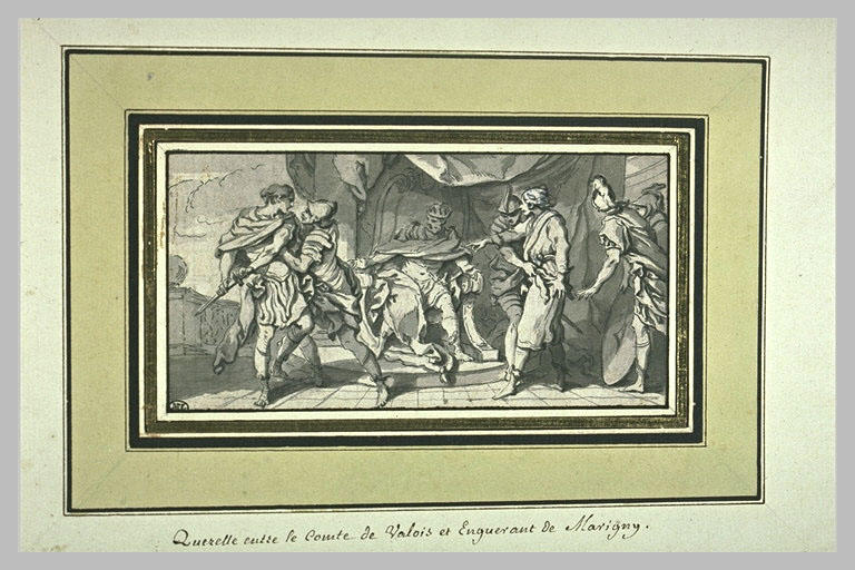 Querelle entre le comte de Valois et Enguerrand de Marigny