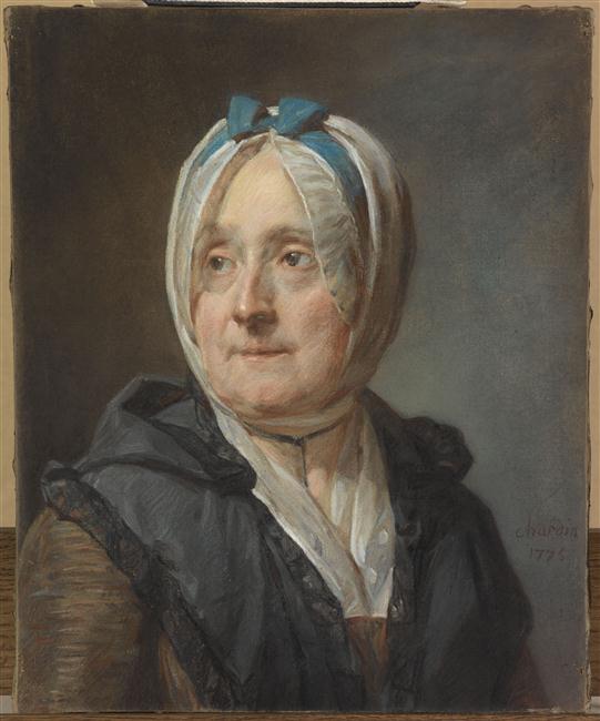 Portrait de Françoise Marguerite Pouget, deuxième femme de l'artiste
