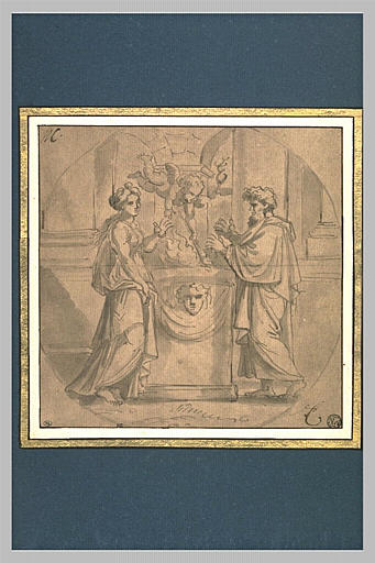 Scène de sacrifice : Allégorie du mariage