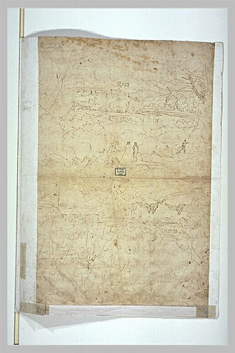 Deux croquis de paysage