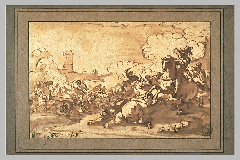 Un combat de cavalerie