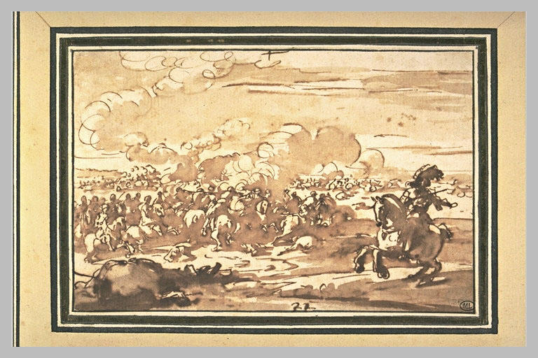 Scène de bataille