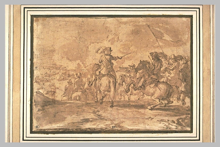 Une marche de cavalerie