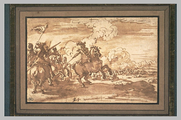 Une marche de cavalerie