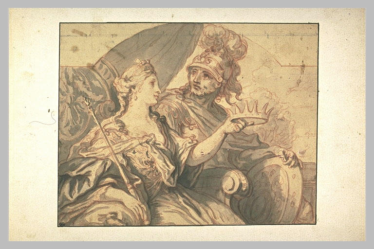 Didon offrant sa couronne à Enée