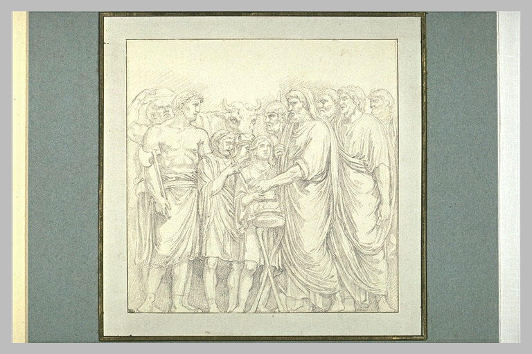 Marc-Aurèle sacrifiant devant le temple Capitolin