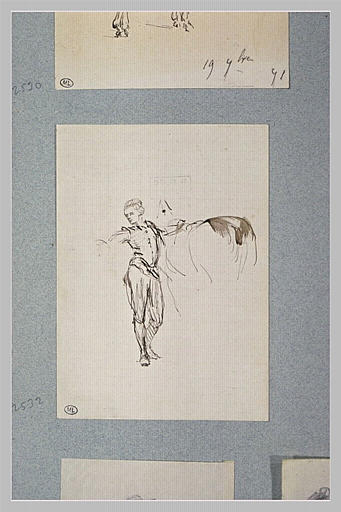 Cavalier en costume Charles IX